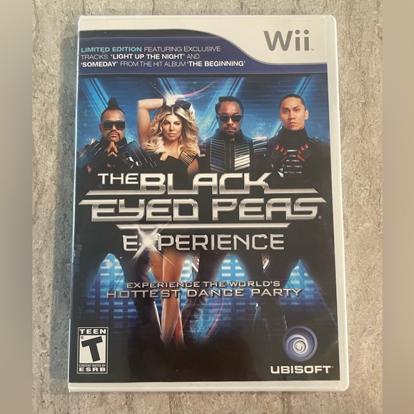 Video Games & Consoles Wii The Black Eyed Peas Experience Limited